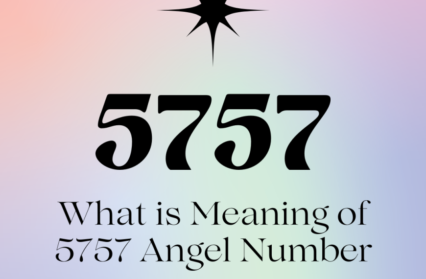 What is Meaning of 5757 Angel Number